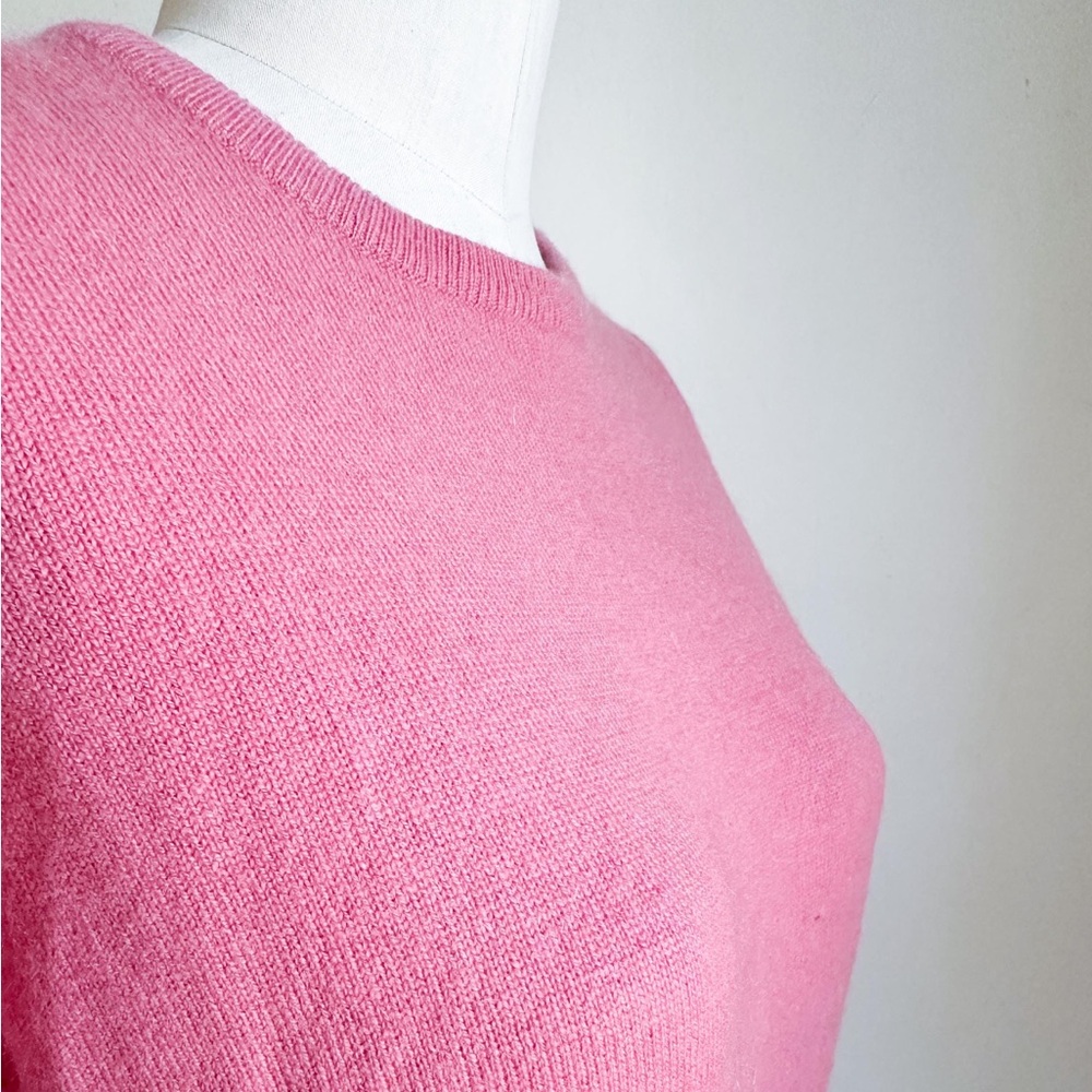Vintage Mauve Pink Cashmere Sweater Top / S - Picture 5 of 6
